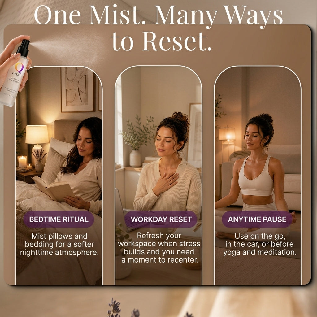 Pillow Spray – Lavender, Chamomile & Frankincense